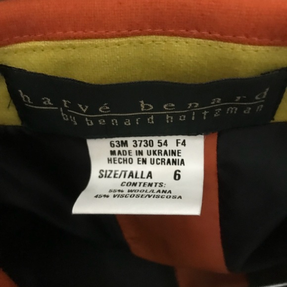 Harve benard Wool -viscose colorful jacket - Picture 3 of 4